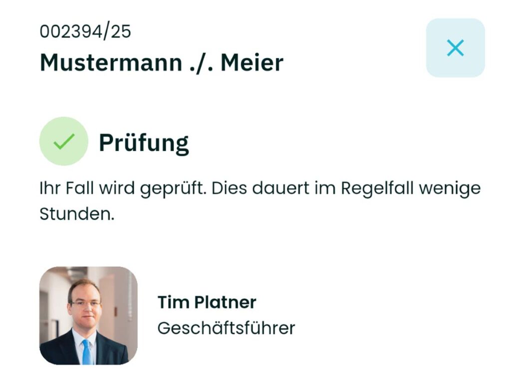 Onlineakte Legal Tech