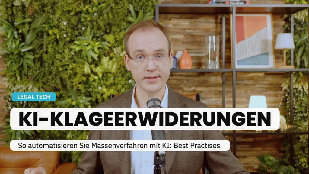Mit KI Klageerwiderungen schreiben - Praxistipps