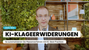 Mit KI Klageerwiderungen schreiben - Praxistipps